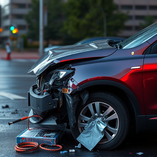 car crash damage