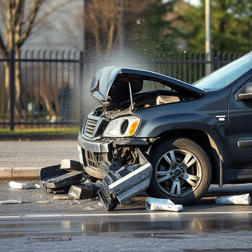 car crash damage