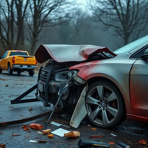 car crash damage