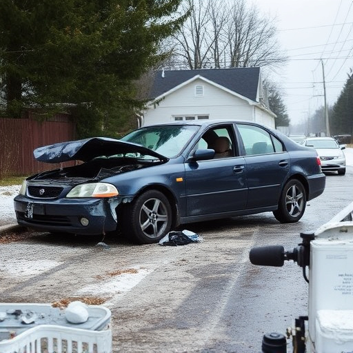 car crash damage