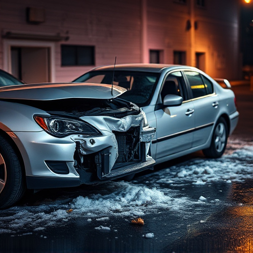 car crash damage