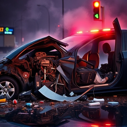 car crash damage