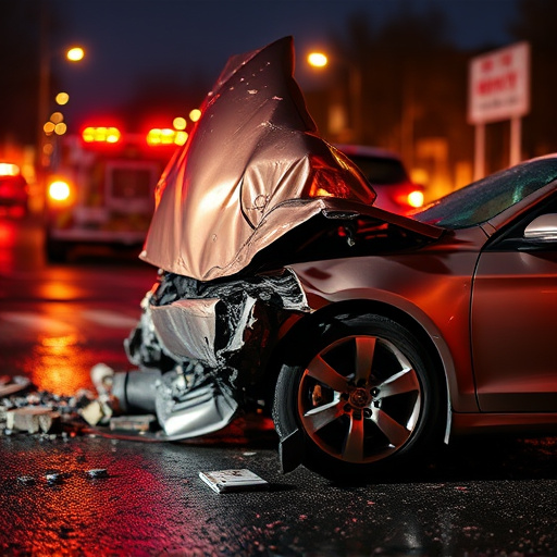 car crash damage