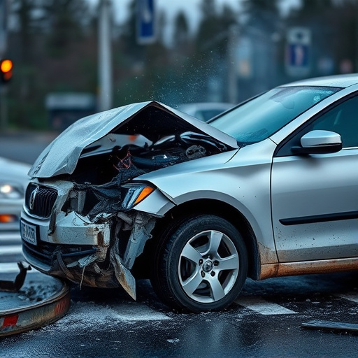 car crash damage