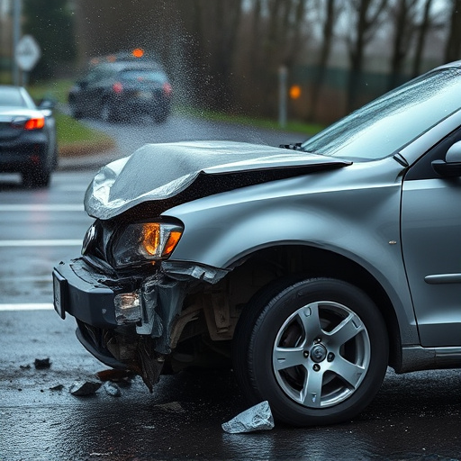 car crash damage