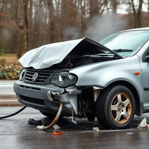 car crash damage