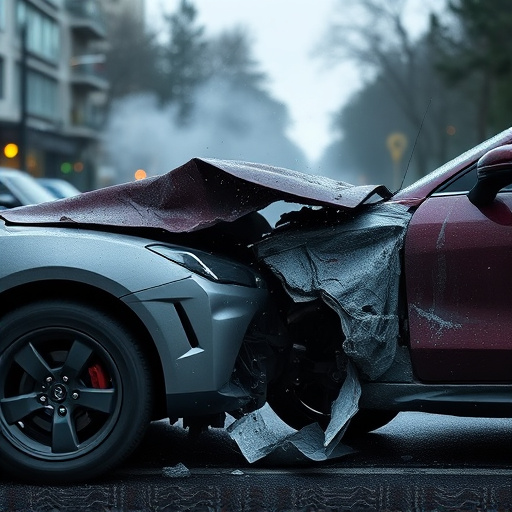 car crash damage