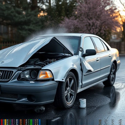 car crash damage