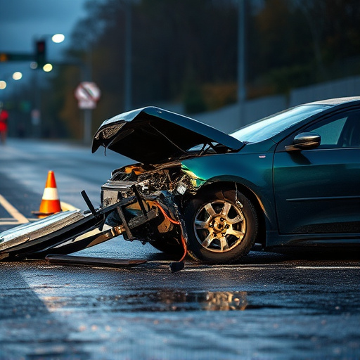car crash damage