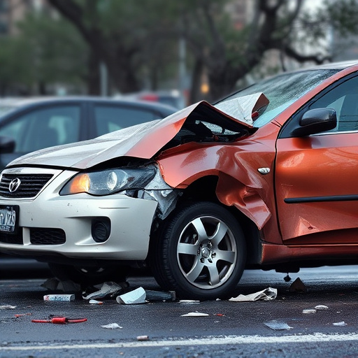car crash damage