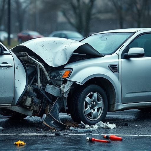car crash damage
