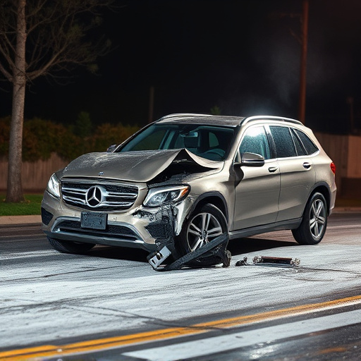 car crash damage