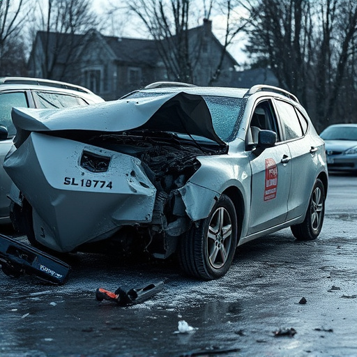 car crash damage
