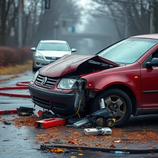 car crash damage