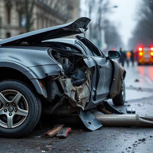 car crash damage