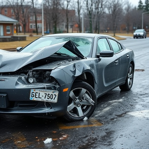 car crash damage