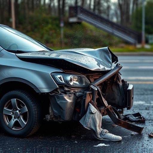 car crash damage