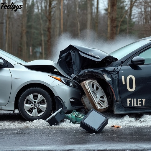 car crash damage