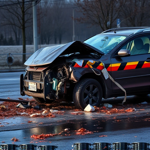 car crash damage