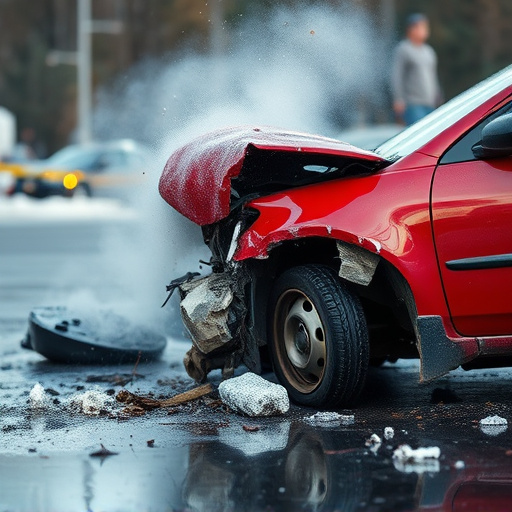car crash damage