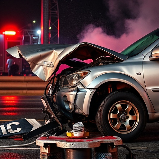 car crash damage