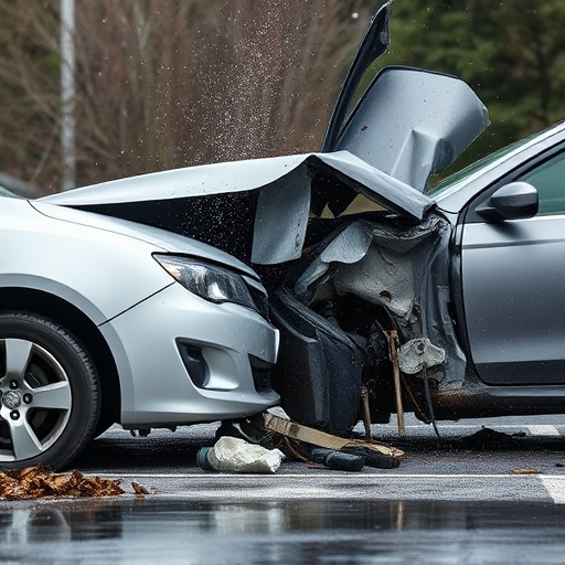 car crash damage