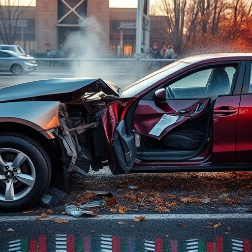 car crash damage