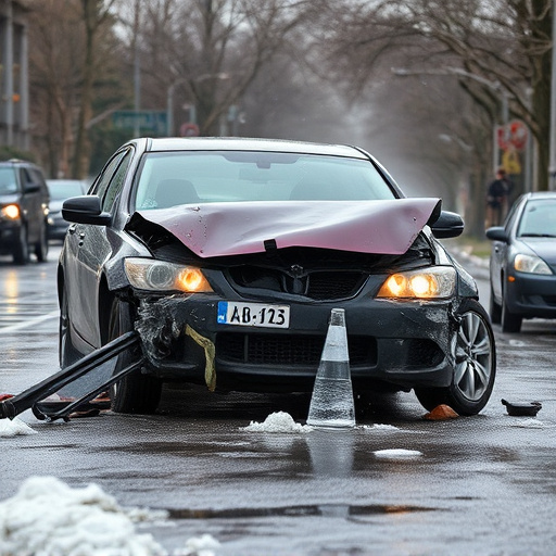 car crash damage