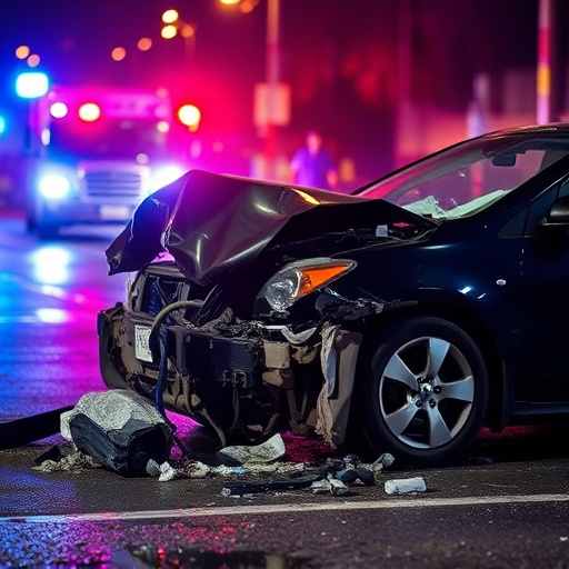 car crash damage
