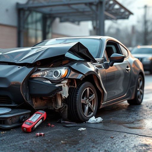 car crash damage