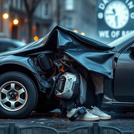 car crash damage