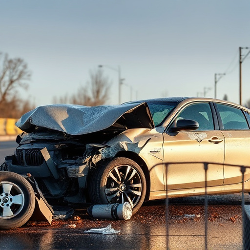car crash damage