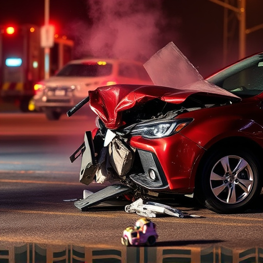 car crash damage