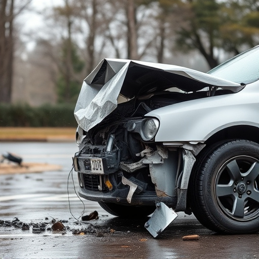 car crash damage