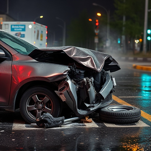 car crash damage