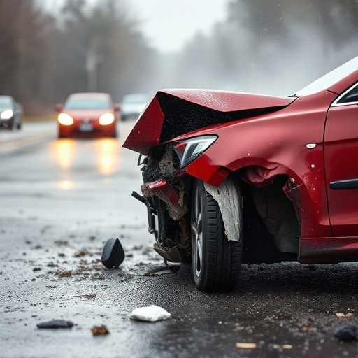 car crash damage