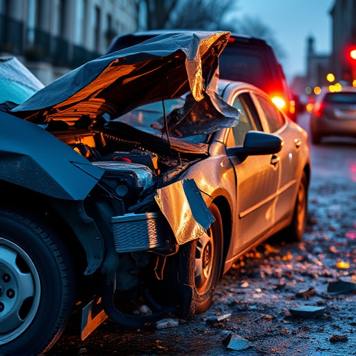 car crash damage