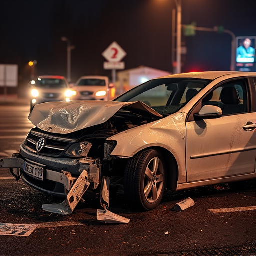 car crash damage