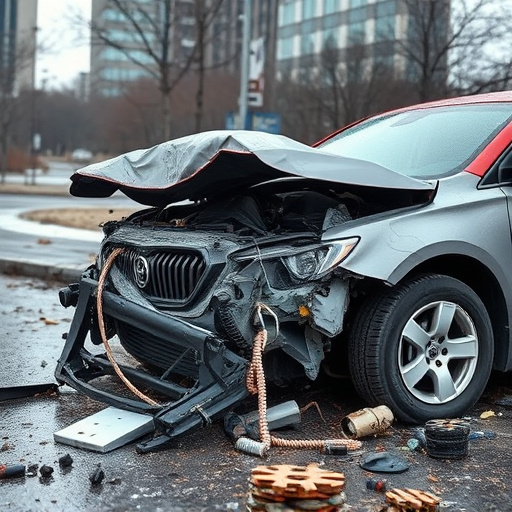 car crash damage