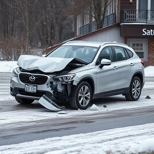 car crash damage