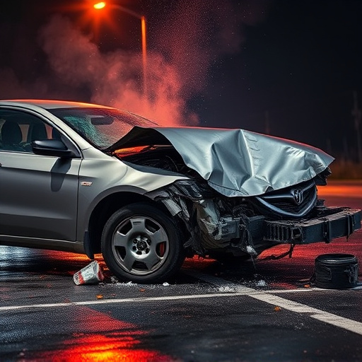 car crash damage