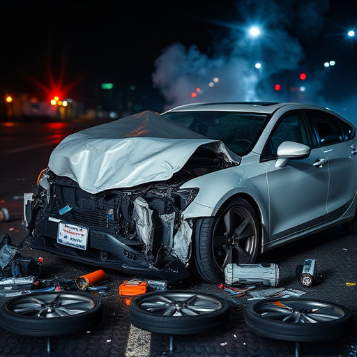 car crash damage