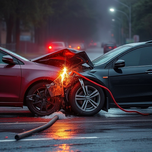 car crash damage