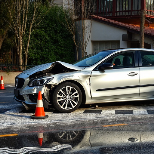 car crash damage