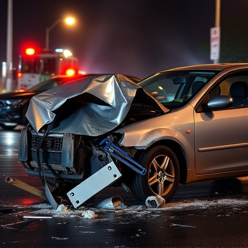 car crash damage