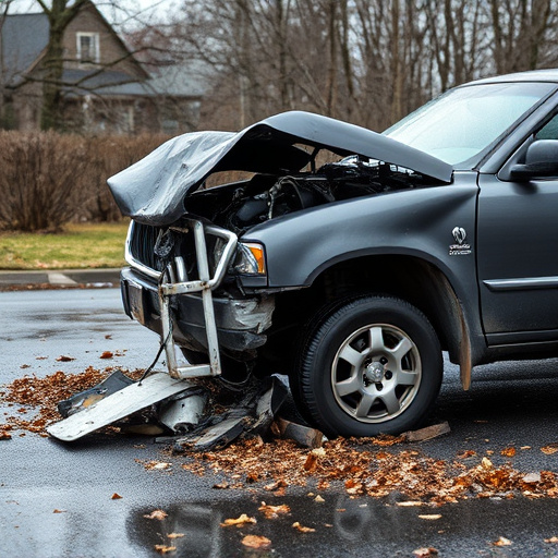 car crash damage