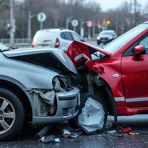 car crash damage