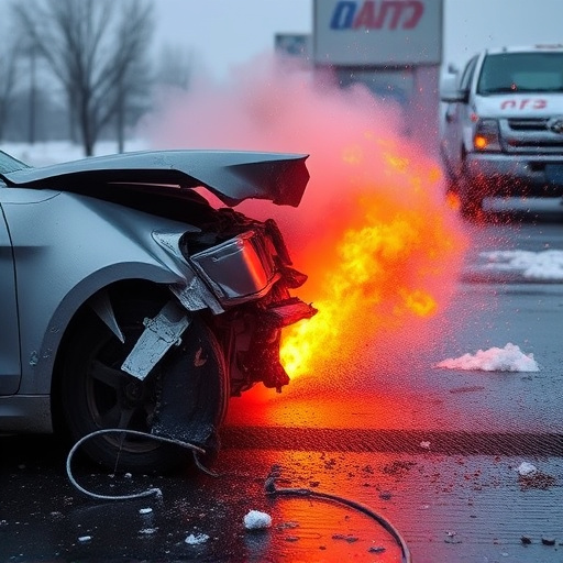 car crash damage