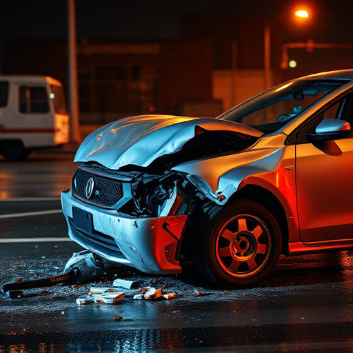 car crash damage