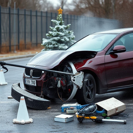car crash damage